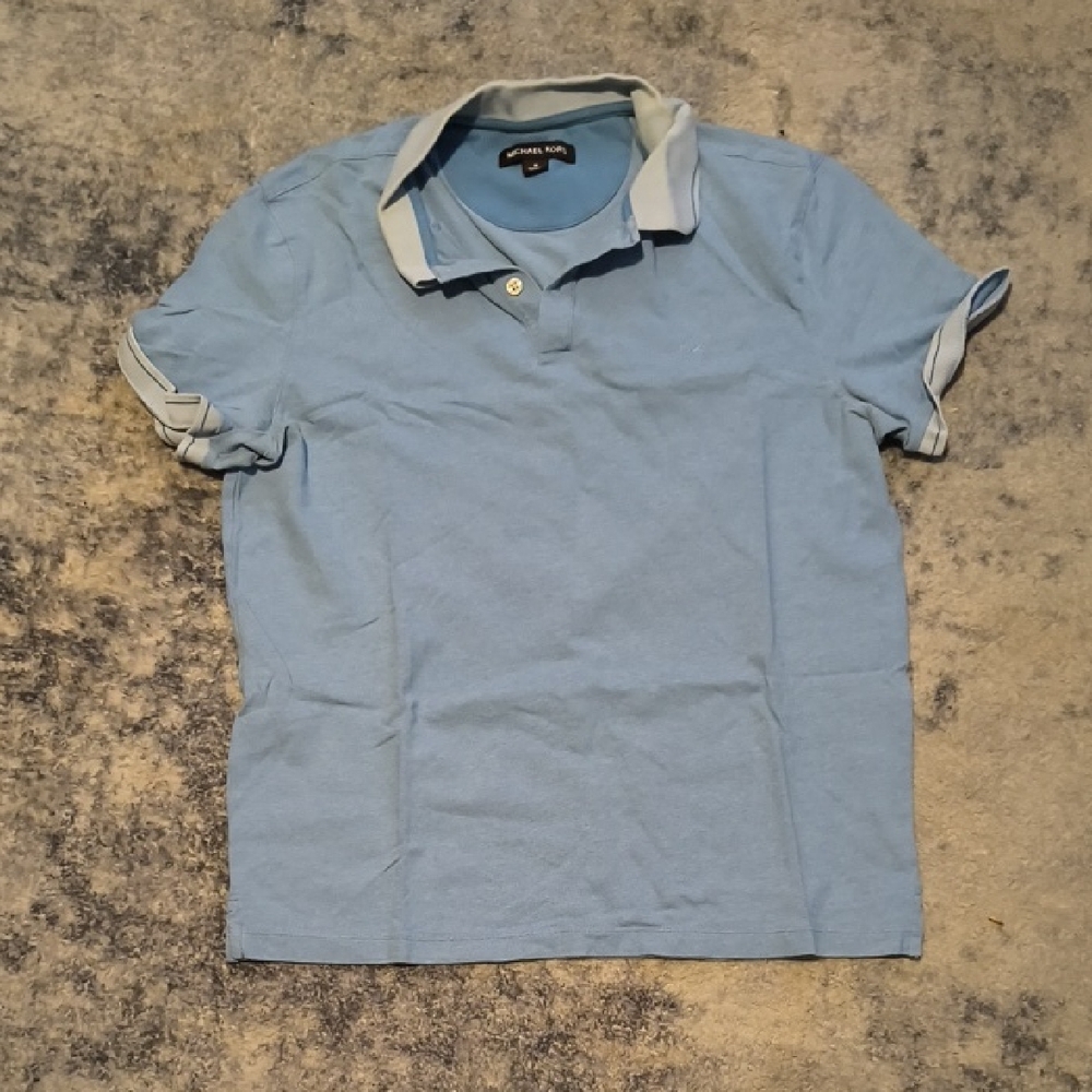 Michael Kors Light Blue Polo Shirt